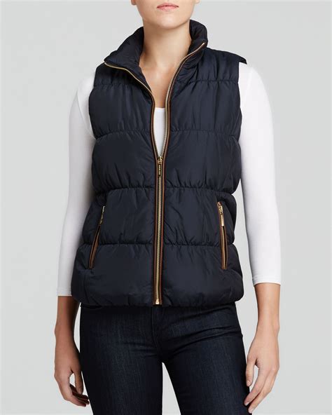 michael kors puffer vest women's.